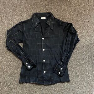Vintage 1970’s The One by Ely Boy’s Disco Shirt